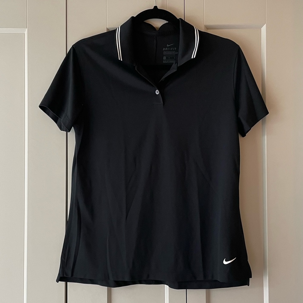 Nike Dri Fit Polo Black size M